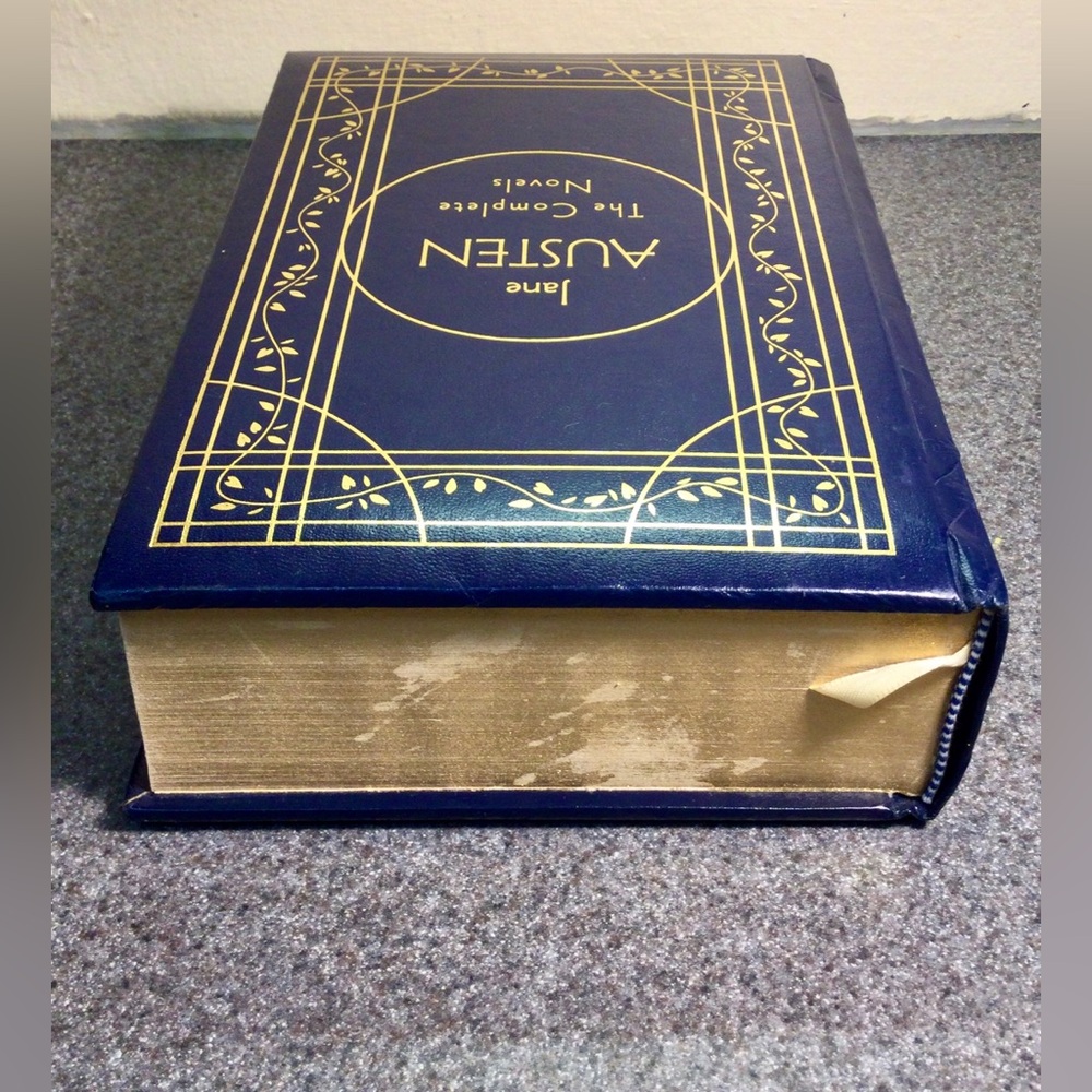 Jane Austen - The Complete Novels - Vintage 1981 Leather Bound Gilded Edge Book - Picture 8 of 10